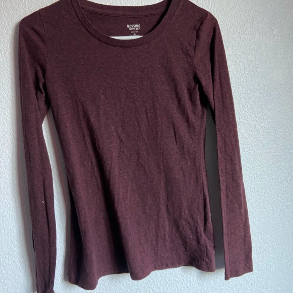 plain long sleeve t